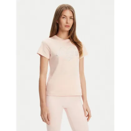Zdjęcie Guess T-Shirt V5GI10 K9RM1 Różowy Regular Fit