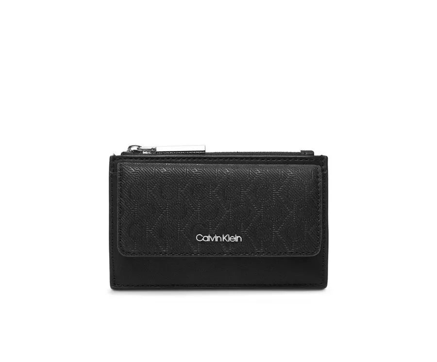obrazek 1 Calvin Klein Etui na karty kredytowe Ck Must Aop Cc Holder W Zip LV04F1036G Czarny