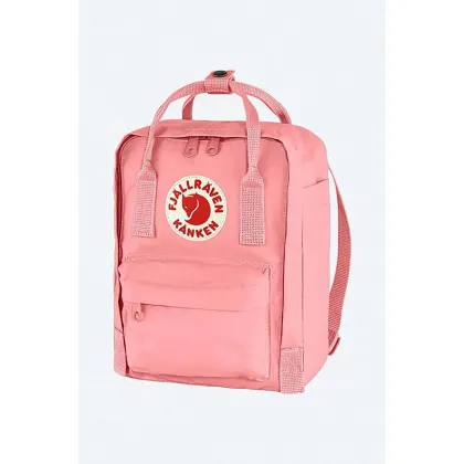 Zdjęcie Fjallraven plecak Kanken Mini kolor różowy mały z aplikacją F23561.312-312