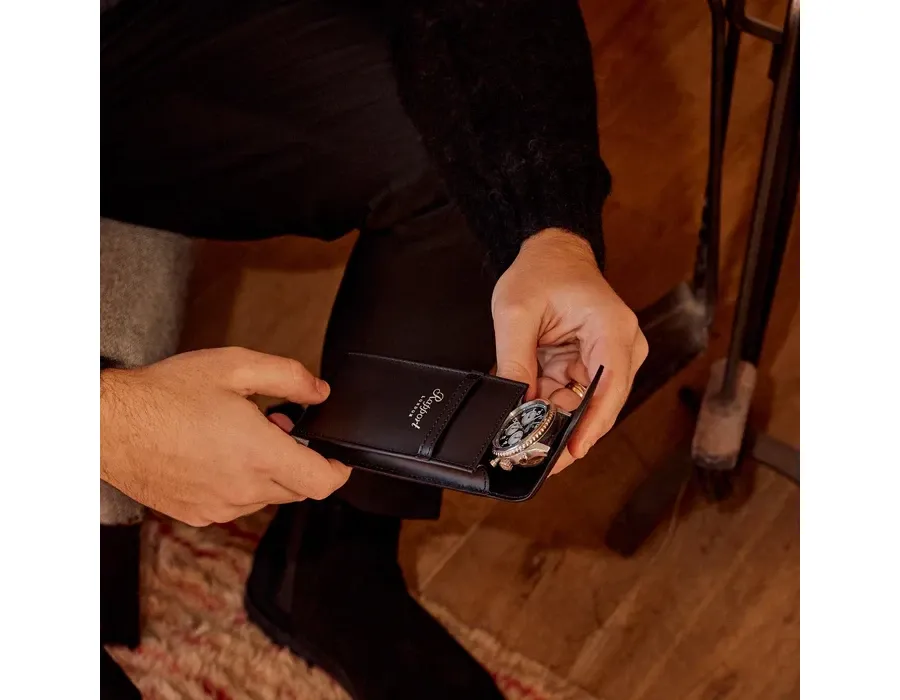 obrazek 2 Skórzane etui Hyde Park na zegarek