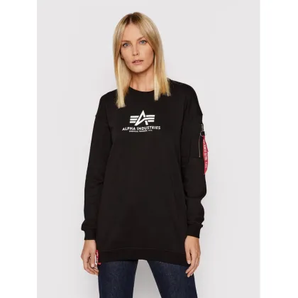 Zdjęcie Alpha Industries Bluza Basic 128053 Czarny Oversize