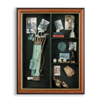 Zdjęcie Pamiątka dla fana golfa - kolaż na ścianę