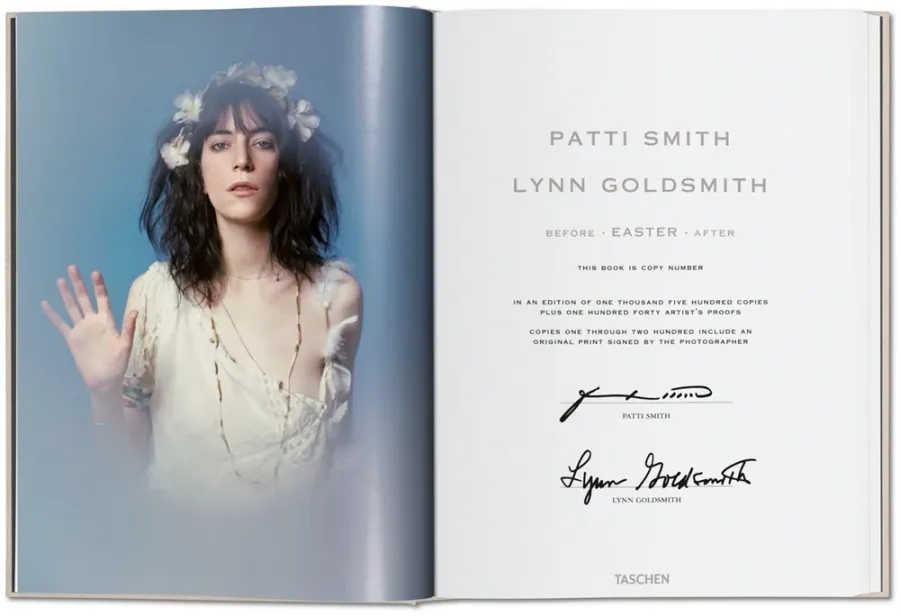 obrazek 13 Książka Before Easter After. Lynn Goldsmith. Patti Smith. Art Edition No. 101–200 ‘NYC, 1976’ - Taschen