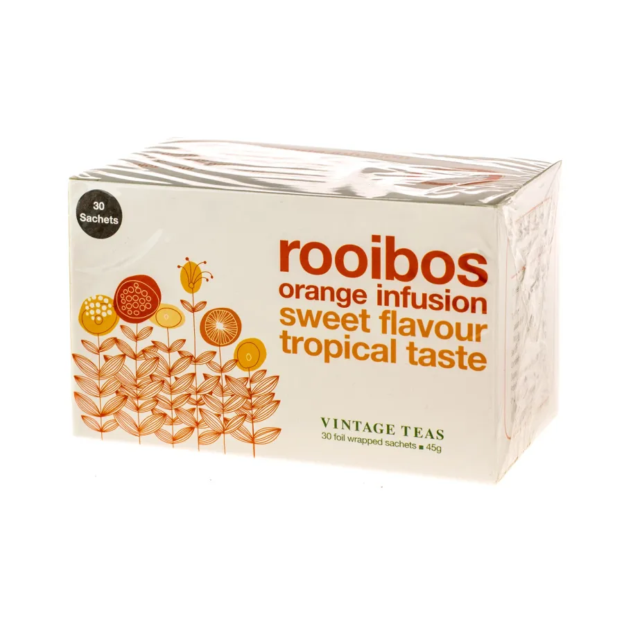 obrazek 1 Vintage Teas Rooibos Orange Infusion - 30 torebek VINTAGE TEAS