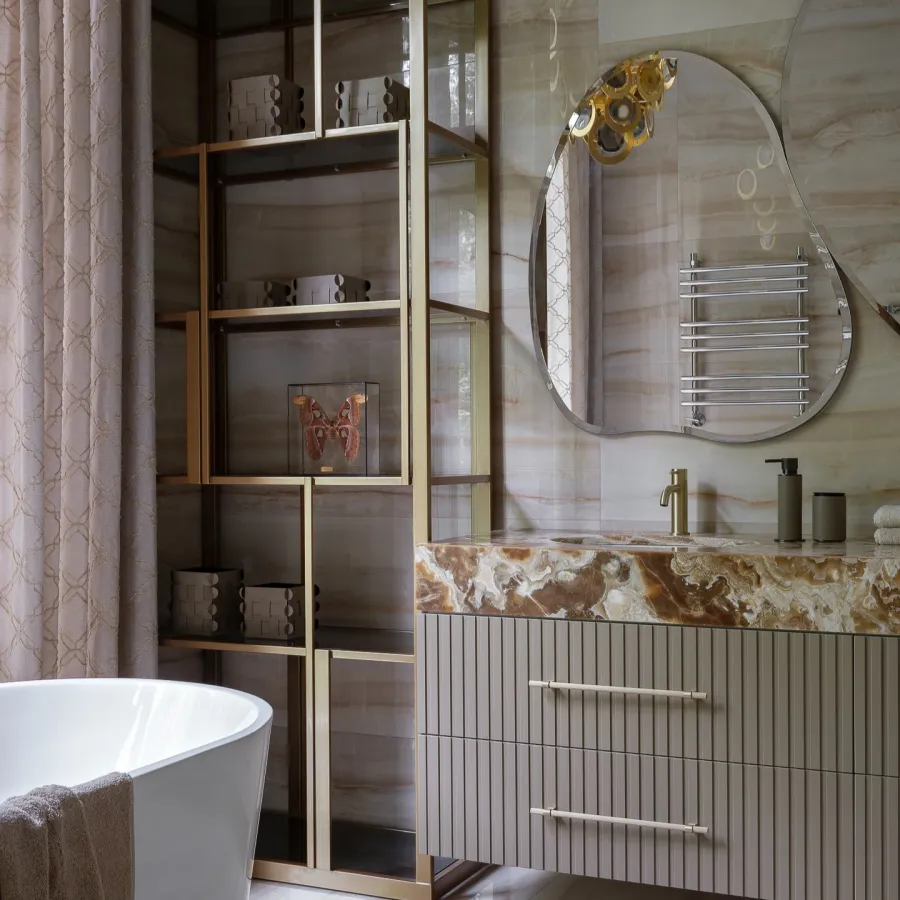 obrazek 2 Stylowy koszyk Shlesser 13x13xH17 cm w kolorze waniliowym