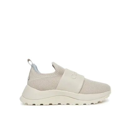 Zdjęcie Calvin Klein Sneakersy Runner Slip On - He Nappa HW0HW02415 Écru
