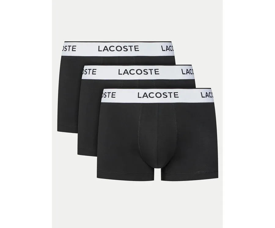 obrazek 1 Lacoste Komplet 3 par bokserek 5H2392 Czarny