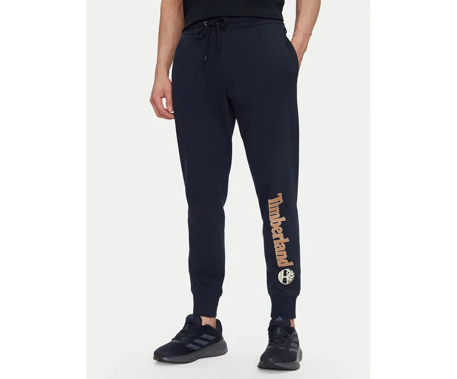 obrazek 1 Timberland Spodnie dresowe TB0A5YFB Granatowy Regular Fit