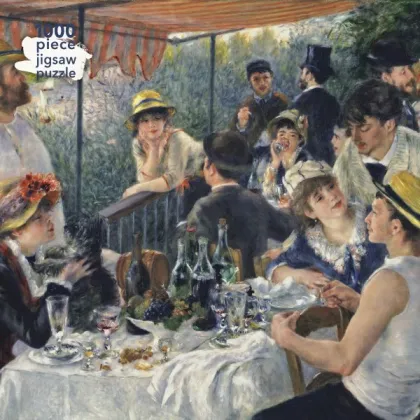 Zdjęcie Puzzle dla dorosłych Pierre Auguste Renoir: Śniadanie wioślarzy - Flame Tree Publishing