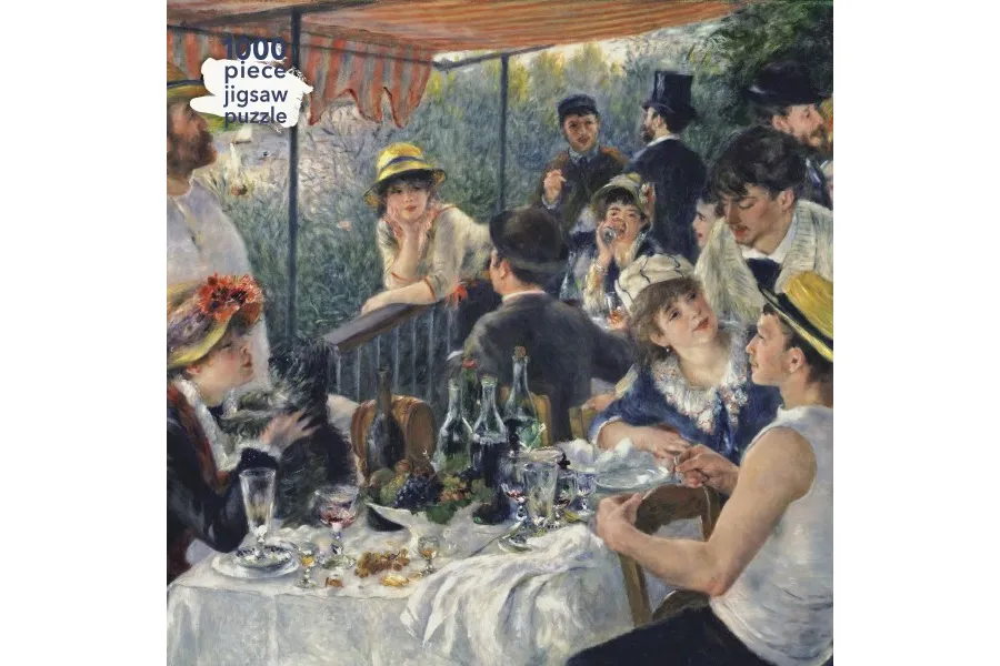 obrazek 1 Puzzle dla dorosłych Pierre Auguste Renoir: Śniadanie wioślarzy - Flame Tree Publishing
