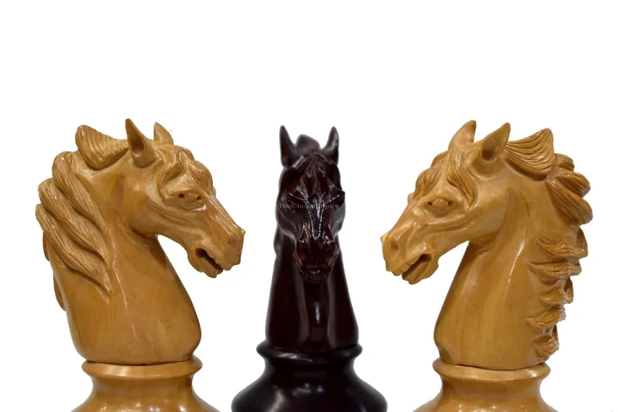 obrazek 4 Oszałamiający zestaw drewnianych szachów - The Chess Empire