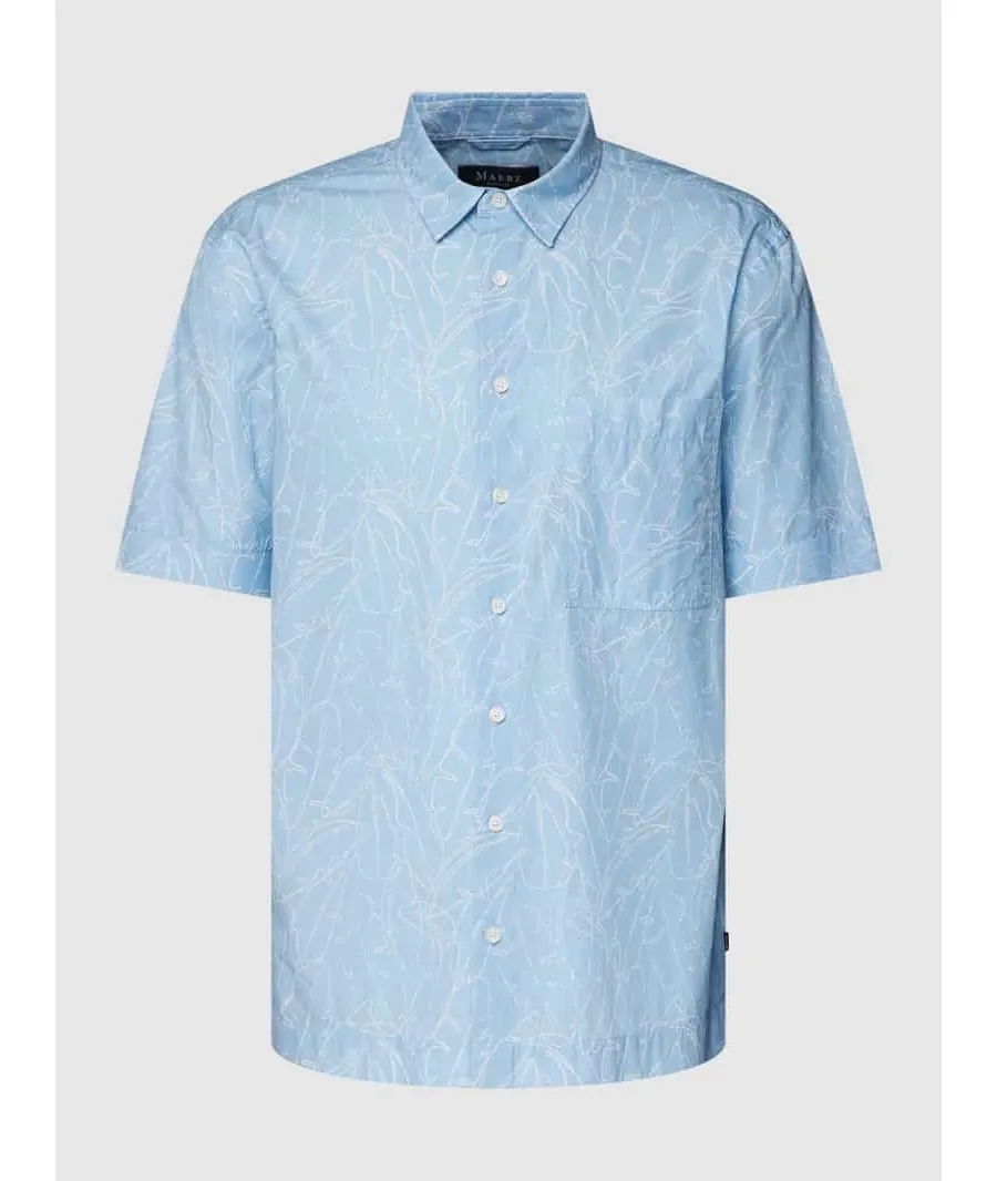 obrazek 1 Koszula casualowa z wzorem na całej powierzchni