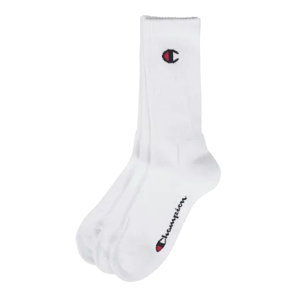 Zdjęcie Skarpety z detalem z logo, w zestawie 3 szt., model „Crew Socks”