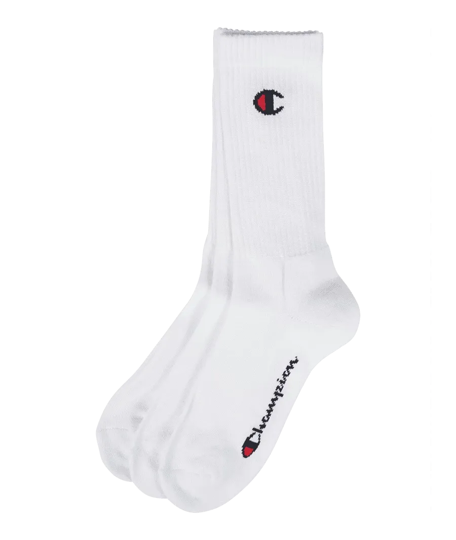 obrazek 1 Skarpety z detalem z logo, w zestawie 3 szt., model „Crew Socks”