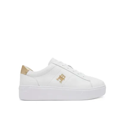 Zdjęcie Tommy Hilfiger Sneakersy Platform Court Sneaker Metallics FW0FW08648 Biały