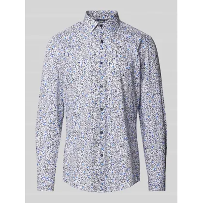 Zdjęcie Koszula biznesowa o kroju slim fit z kołnierzykiem typu kent model ‘Hank’