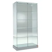 Picture Large classic shop window made of tempered glass