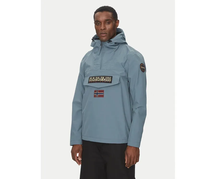 obrazek 1 Napapijri Kurtka anorak Rainforest M Sum 3 NP0A4G7DG1Y1 Niebieski Regular Fit