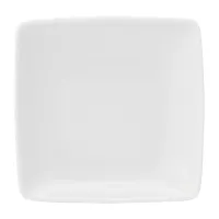 Zdjęcie Luksusowa biała porcelanowa maselniczka Carré White inspirowana stylem azjatyckim - 6 sztuk - Vista Alegre