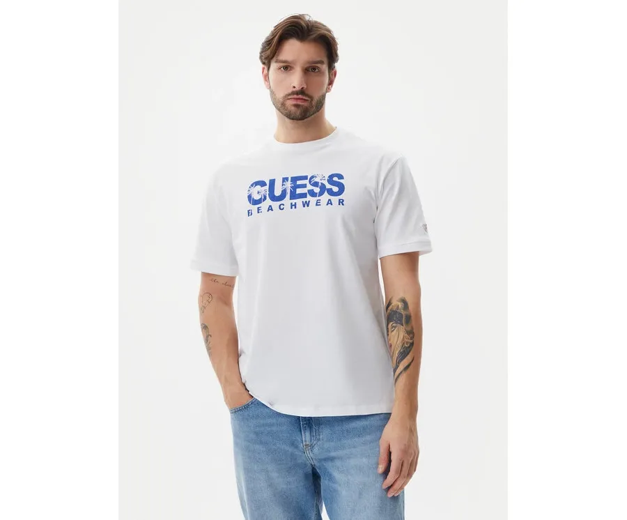 obrazek 1 Guess T-Shirt F5GI11 I3Z14 Biały Oversize