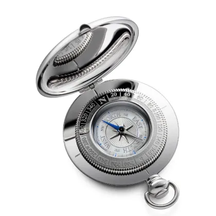 Zdjęcie Stylowy kompas VOYAGER COMPASS White Mother of Pearl - Dalvey