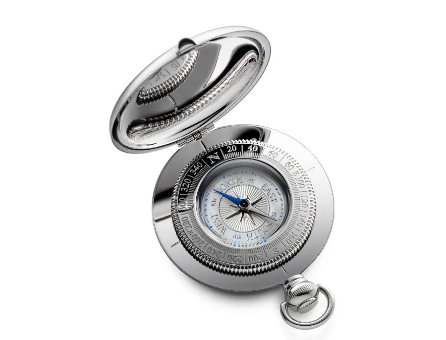 obrazek 1 Stylowy kompas VOYAGER COMPASS White Mother of Pearl - Dalvey