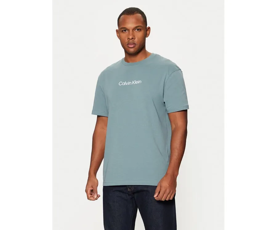 obrazek 1 Calvin Klein T-Shirt Hero K10K111346 Niebieski Regular Fit