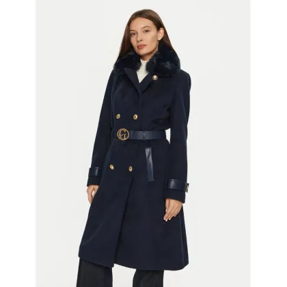 Zdjęcie Guess Płaszcz zimowy Amelia W4BL46 WGKI2 Granatowy Regular Fit