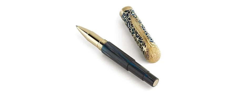 obrazek 1 Złoto z Diamentami Pióro Kulkowe The Brain Montegrappa