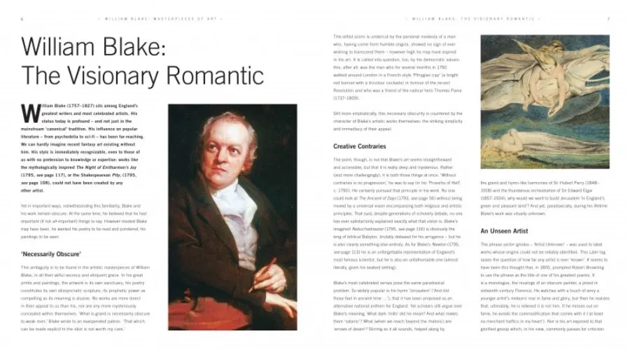 obrazek 2 Książka William Blake - Arcydzieła sztuki - Flame Tree Publishing