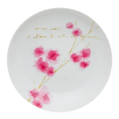 Zdjęcie Talerz do zupy wykonany z porcelany z kolekcji Arigato inspirowanej motywami orientalnymi - Vista Alegre