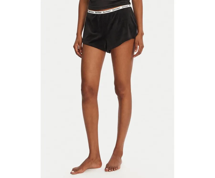 obrazek 1 Juicy Couture Szorty piżamowe Austyn JCLHS125502 Czarny Regular Fit