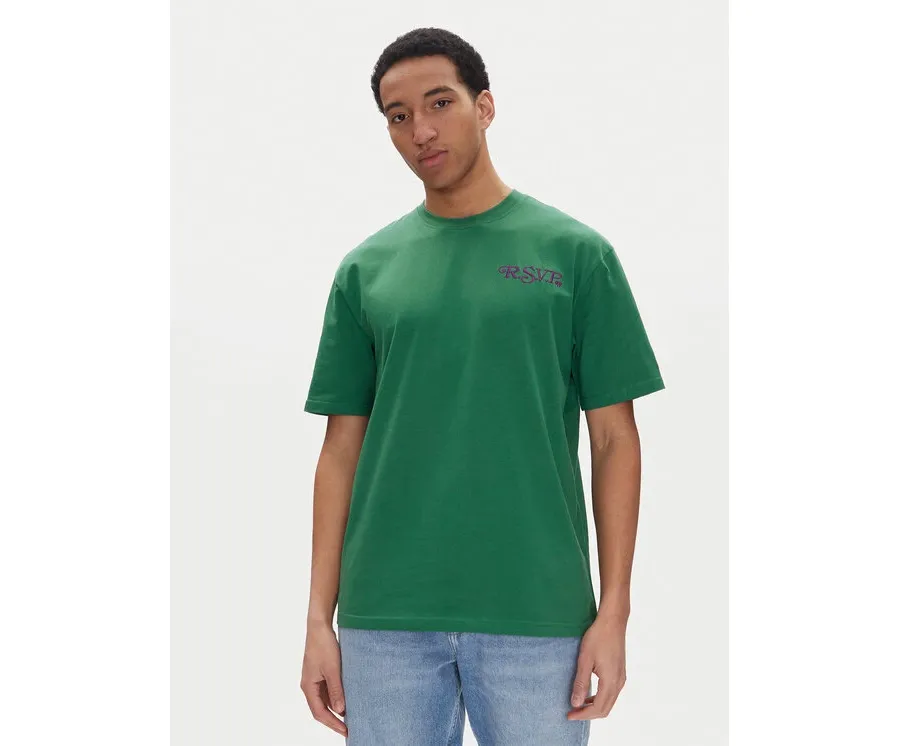 obrazek 1 Fila T-Shirt Lengeweg FAM0907 Zielony Regular Fit