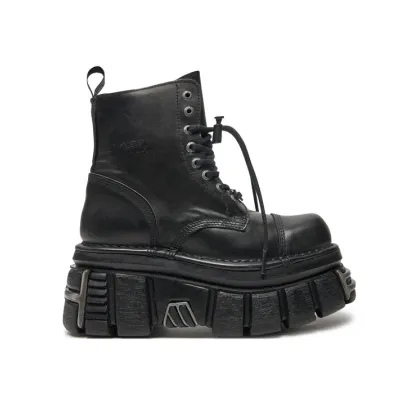 Zdjęcie NEW ROCK Glany M-NEWMILI083-S37 Czarny