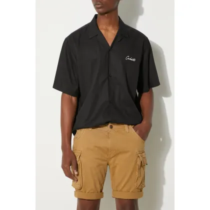 Zdjęcie Alpha Industries szorty męskie kolor brązowy 176203.13-BRAZOWY