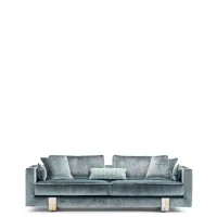 Picture Exclusive 3-seater sofa upholstered in Roma velvet - Arcahorn