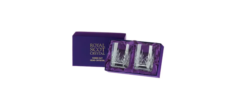 picture 1 Royal Scot Crystal Whisky Tumblers Highland 2 p.