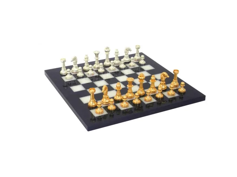 obrazek 5 Elegancki komplet szachowy 96GS+999B-BN