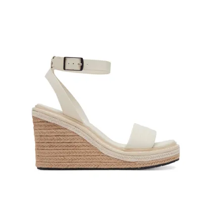 Zdjęcie Calvin Klein Espadryle Wedge Sandal 70 - He HW0HW02376 Biały