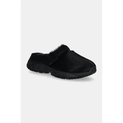 Zdjęcie Clarks Originals klapki skórzane CUR Clog 1 damskie kolor czarny 26180939