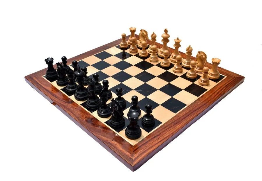 obrazek 2 Oryginalny zestaw szachowy Wellington - The Chess Empire
