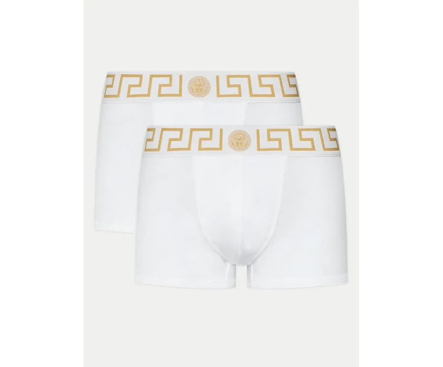 obrazek 1 Versace Komplet 2 par bokserek AU10181 1A10011 Biały