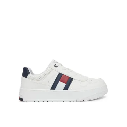 Zdjęcie Tommy Hilfiger Sneakersy Flag Low Cut Velcro Sneaker T3X9-33859-1355 S Biały