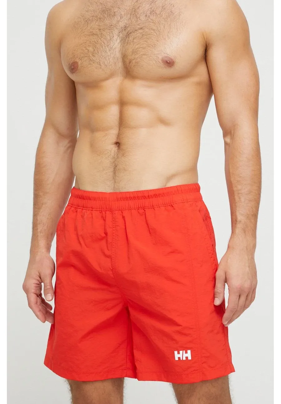 obrazek 1 Helly Hansen szorty kąpielowe Calshot kolor czerwony 55693-222