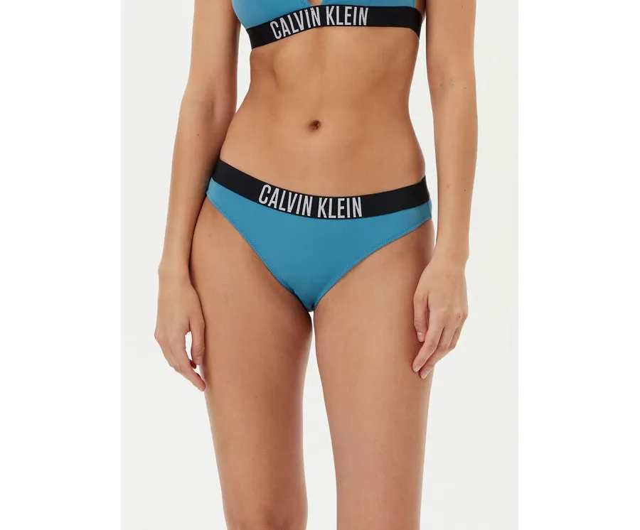 obrazek 1 Calvin Klein Swimwear Dół od bikini KW0KW02856 Niebieski