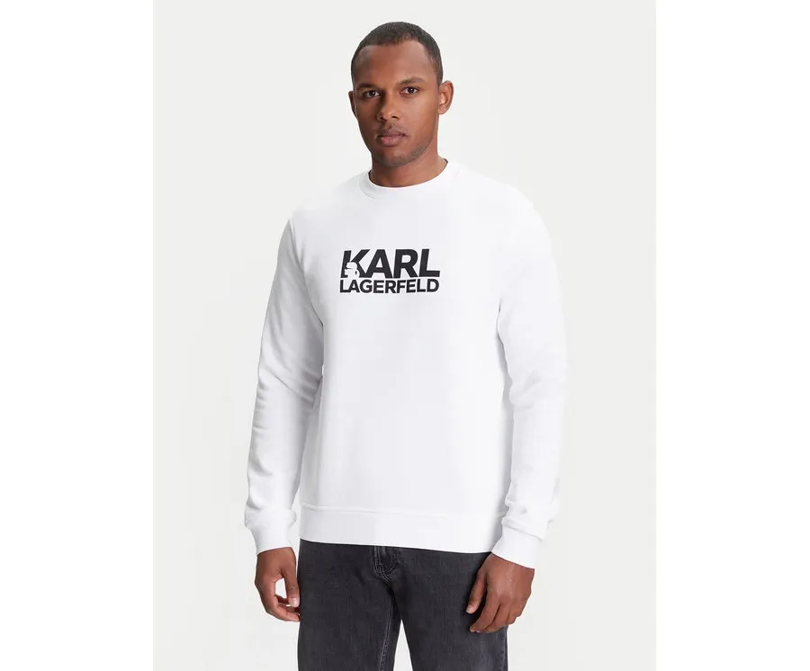 obrazek 1 KARL LAGERFELD Bluza 705091 553917 Biały Regular Fit