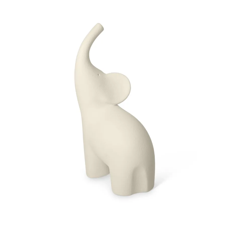obrazek 10 Ceramiczna figurka słonia - 17x8x25 cm