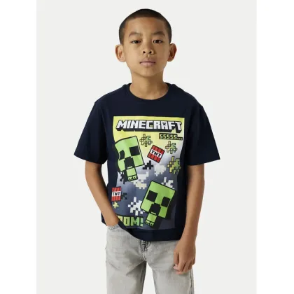Zdjęcie NAME IT T-Shirt Minecraft 13240871 Granatowy Standard Fit