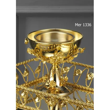Picture A wonderful gilded bronze incense stick