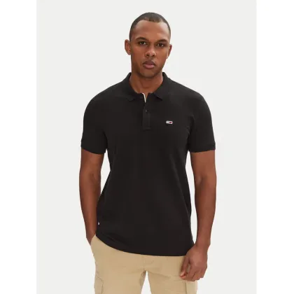 Zdjęcie Tommy Jeans Polo DM0DM20676 Czarny Slim Fit